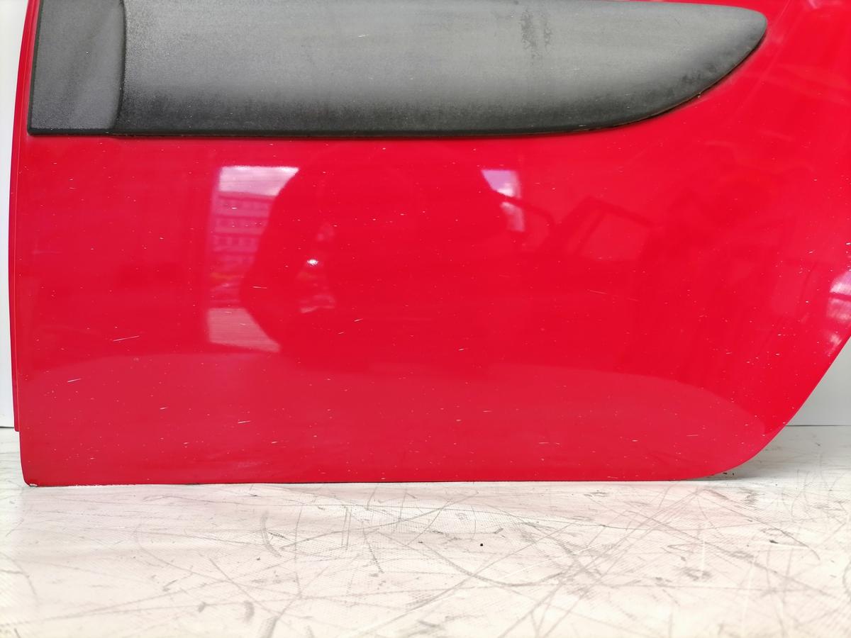 Toyota Aygo original T&uuml;r hinten links 3P0 Super Red Rohbau Bj.2008